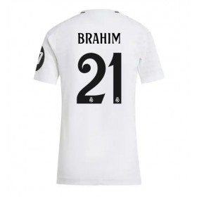 Real Madrid Brahim Diaz #21 Hemmakläder Dam 2024-25 Kortärmad